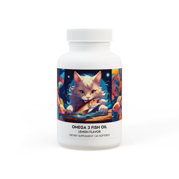 Omega 3 Fish Oil Supplement (60 Softgels)